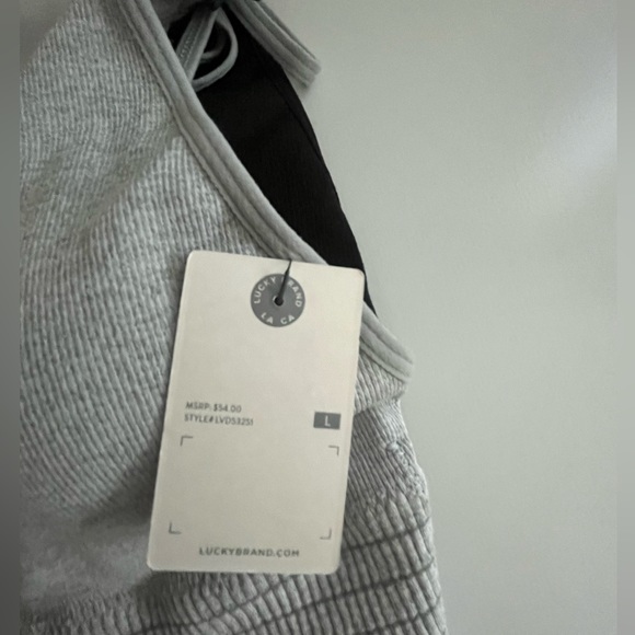 Lucky Brand 2pc Seamless Comfort Pull on Bra Set w/Double Straps Removable Pads - Picture 7 of 9